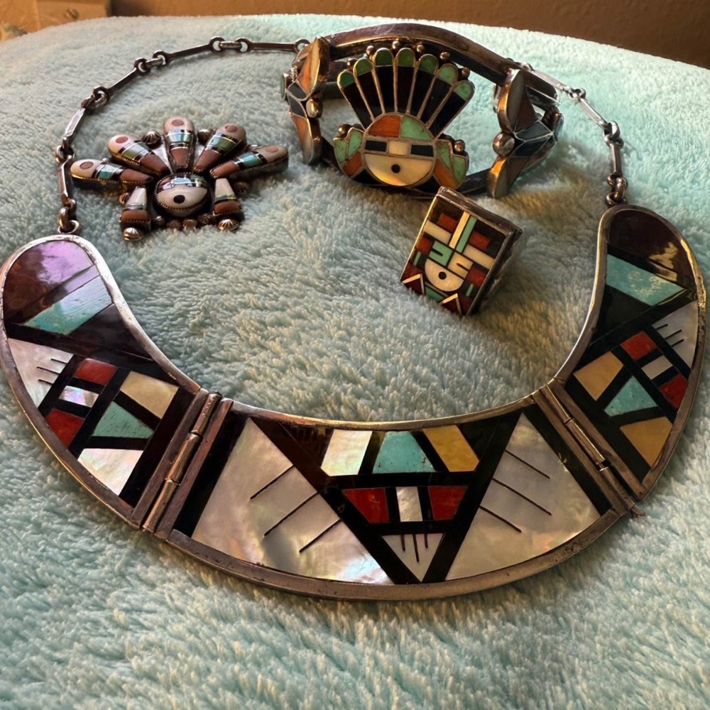 Vintage Native American necklace Lambert Homer